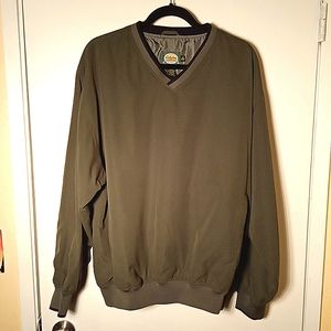 Cabela's olive green, pullover  size medium